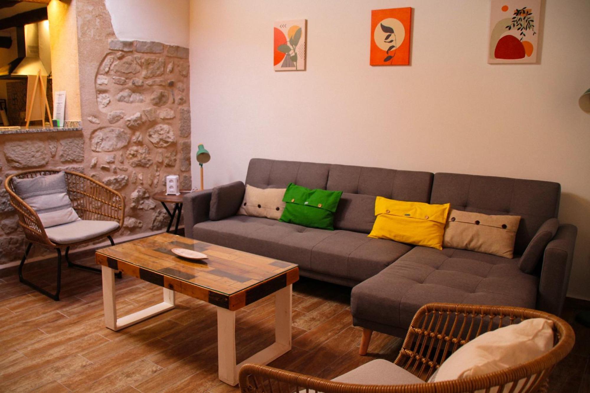 Vila La Casa Del Castell Horta de Sant Joan Exteriér fotografie