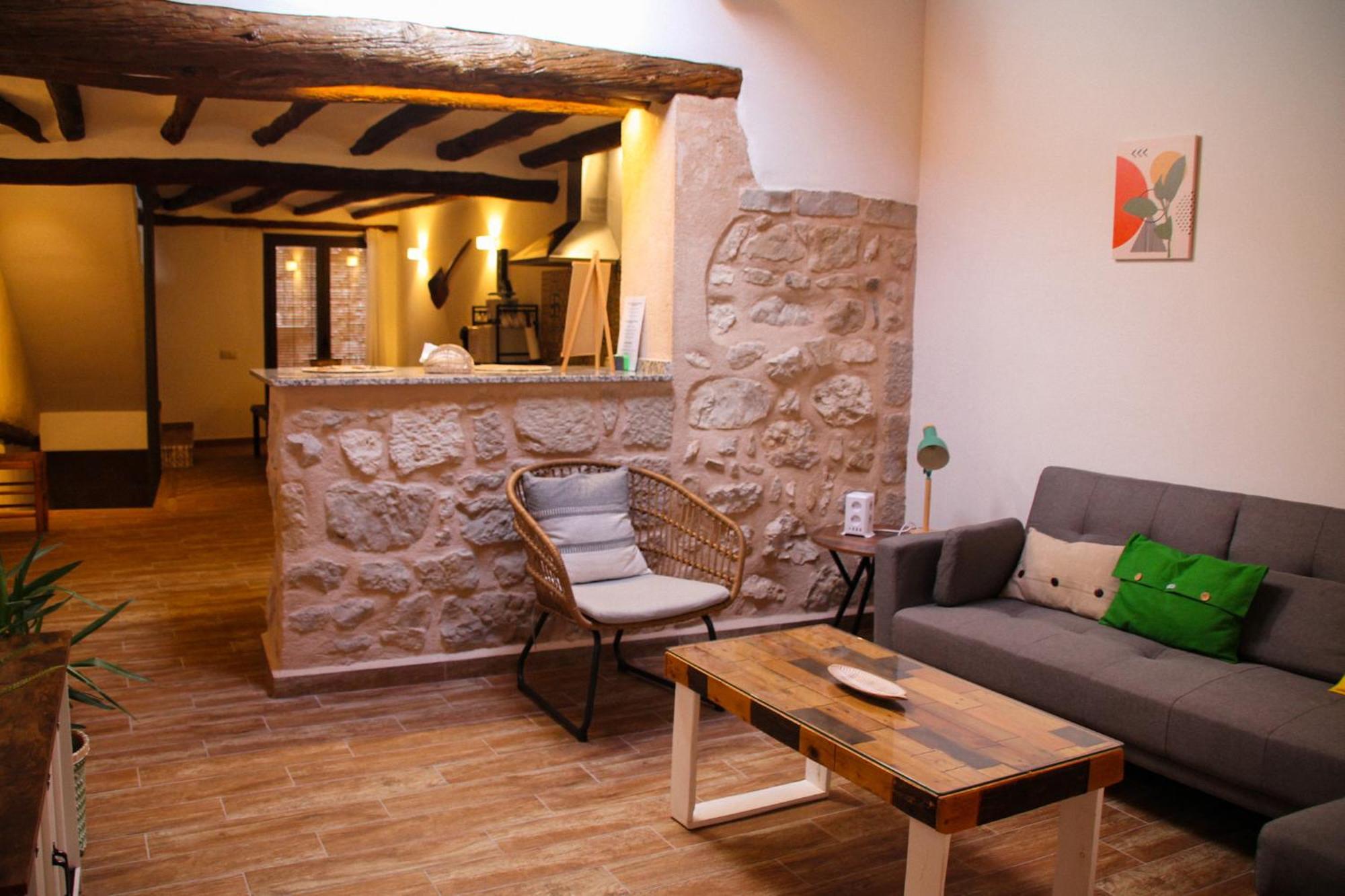 Vila La Casa Del Castell Horta de Sant Joan Exteriér fotografie