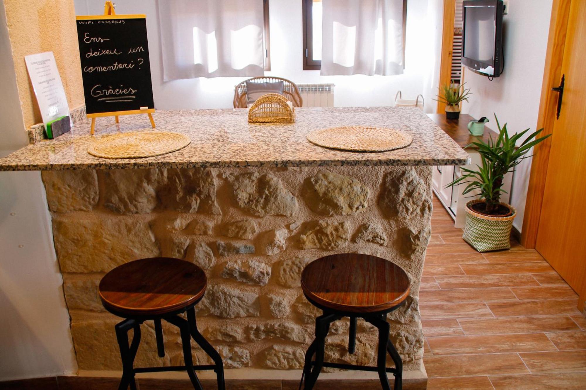 Vila La Casa Del Castell Horta de Sant Joan Exteriér fotografie
